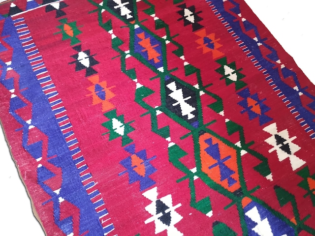 120Cm X 180Cm El Dokuması Yün Eşme Kilim Teşhir Ürün