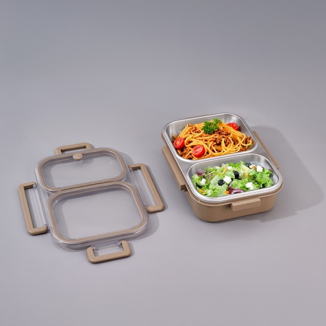 Aryıldız Bento Lunch Box Yemek Termosu Haki 2 Bölmeli Ar262191 Haki