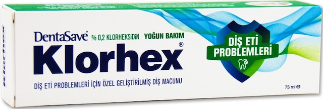DentaSave % 0.2 Klorhex Yoğun Diş Eti Bakımı Diş Macunu 75 ML