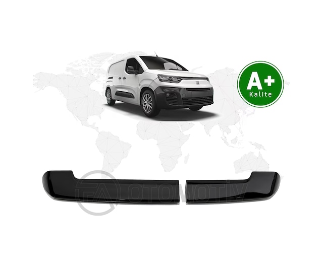 Fiat Doblo Panelvan Bagaj Üstü Spoiler Parlak Siyah Çift Bagaj Kapaklı 2023 Model Ve Sonrası