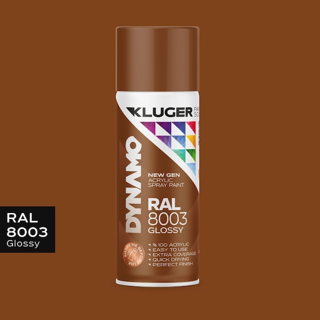 Kluger Açık Kahverengi Spey Boya Ral 8003