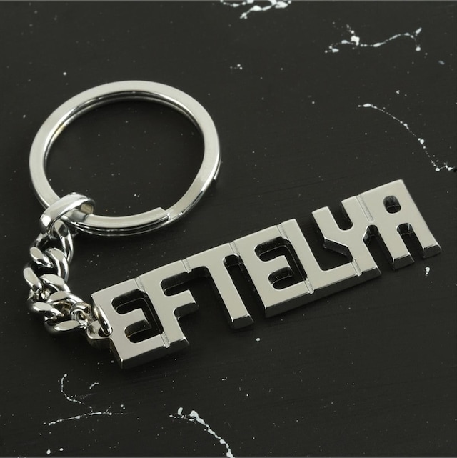 Eftelya - 575 - - Spt-gld - İsimli Anahtarlık Çok Renkli