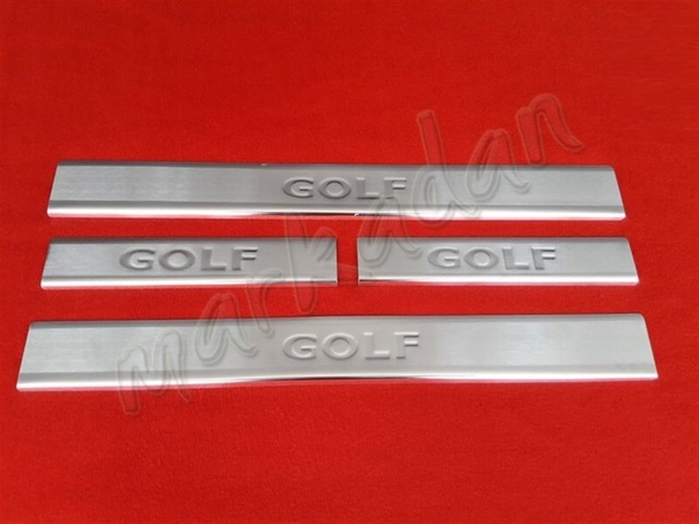 Markadan Vw Golf 4 Krom Kapı Eşiği 1998-2004 4 Parça Paslanmaz Çe