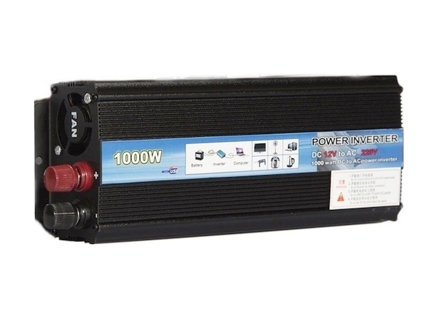 Space İnverter Dönüştürücü Usb'Li 1000W-12-220V - Icca91