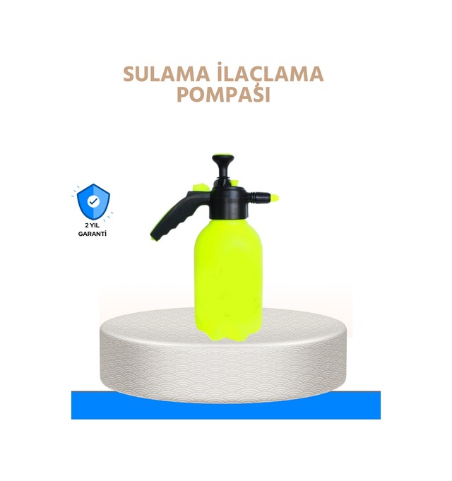 Ilkeshop 2l Bahçe Ve Araç Temizlik Pompası Bakır Uçlu Basınçlı Sprey 1
