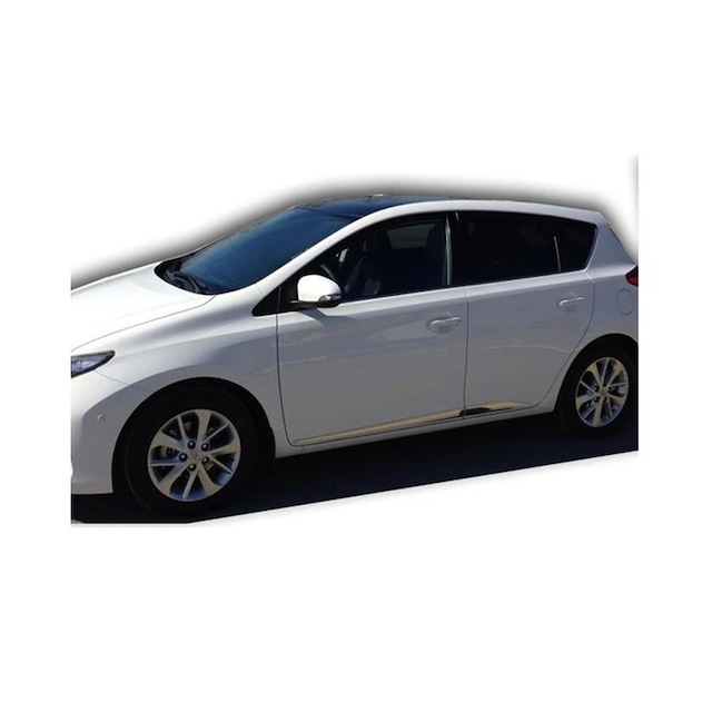 Toyota Auris 2013 Üzeri Krom Yan Kapı Çıtası 4 Kapı Paslanmaz Çelik