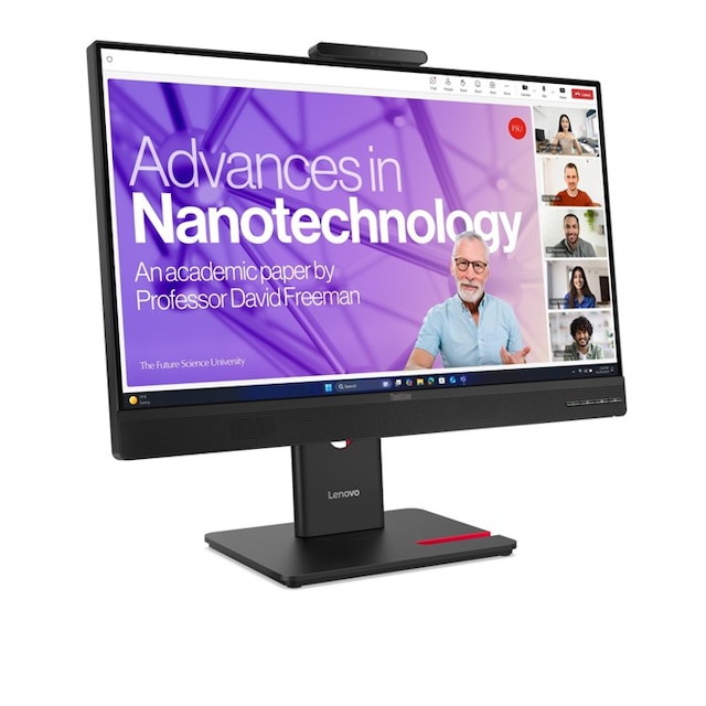 Lenovo Thinkvision T24-4v 64b6mar1tk 24 İnch Voip, 5mp Kamera, Speaker, 120hz, 4ms, Fhd Ips Monitor