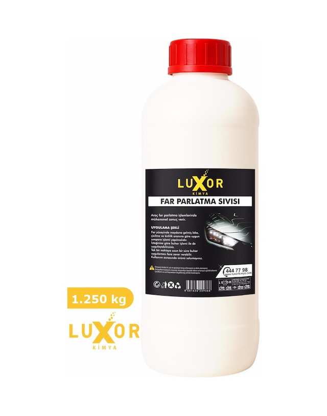 Luxor Kimya 1.250 kg Far Parlatma Far Temizleme Far Parlatıcı Buharlı 1.250 kg