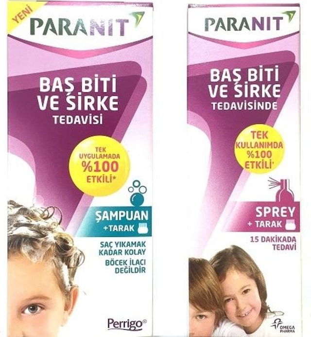 Paranit Bit Şampuanı 100 ML + Sprey 100 ML