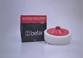 Befar 02401 Beyaz Vid. Pasta Süngeri 150mm
