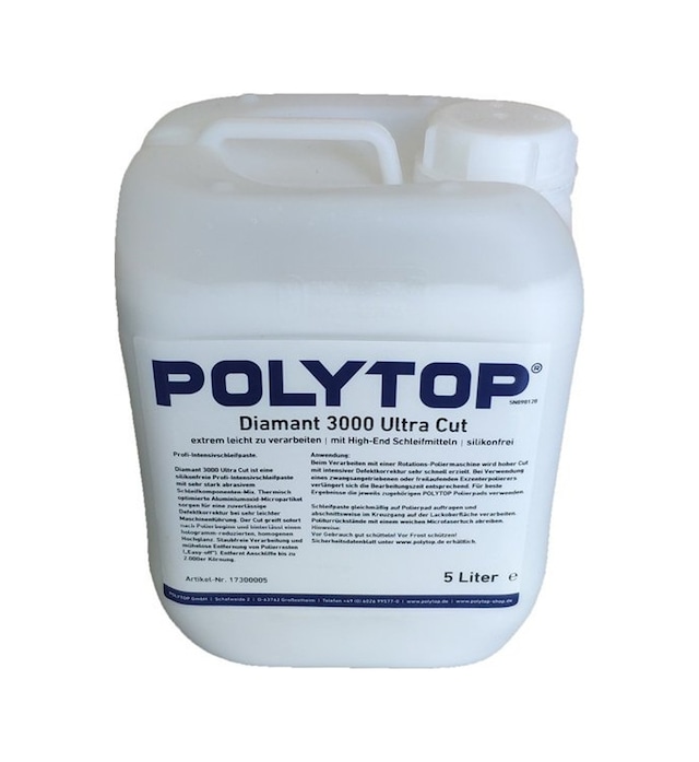 Polytop Diamant 3000 Ultra Cut Kalın Pasta 5lt