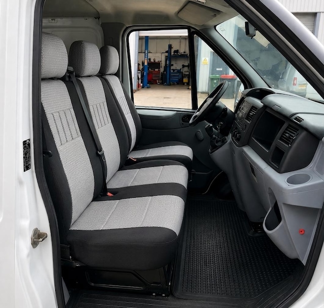 Kia Bongo Tek Kabin Kamyonet 2+1 Koltuk Kılıfı Gri-siyah