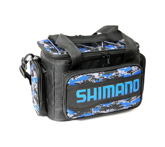 Shimano Baskılı Helper Bag Balıkçı Çantası - Blue Camo