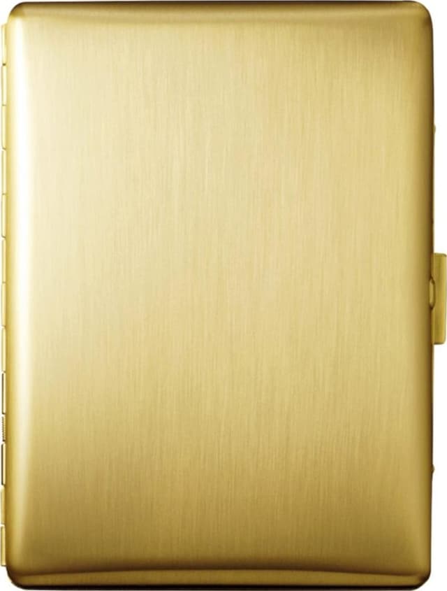 Pearl Japan Cosmos Metal Uzun Sigara Tabakası Satin Gold 9lu