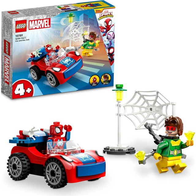 LEGO Marvel 10789 Örümcek Adam’ın Arabası ve Doktor Oktopus 48 Parça