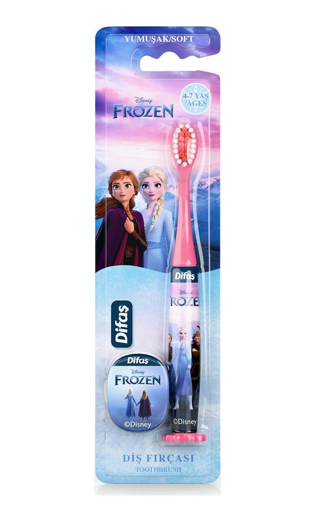 Difaş Frozen Yumuşak Kıllı Diş Fırçası 4-7 Yaş