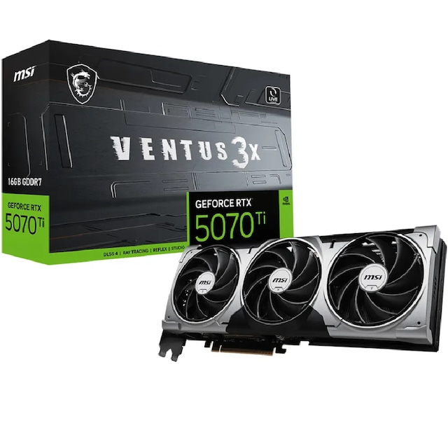 Msı Vga Geforge Rtx 5070 Tı 16g Ventus 3x Oc Rtx5070tı 16gb Gdrr7