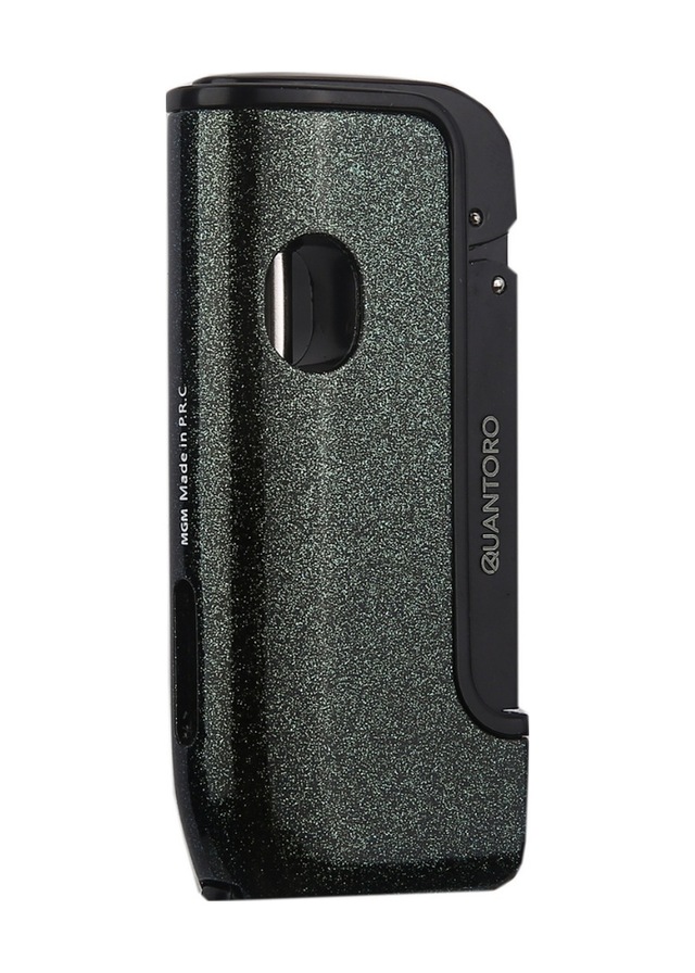 Quantoro Tek Torch Pürmüz Delicili Yeşil Yaldızlı Metal Puro Çakmağı - Trz1164