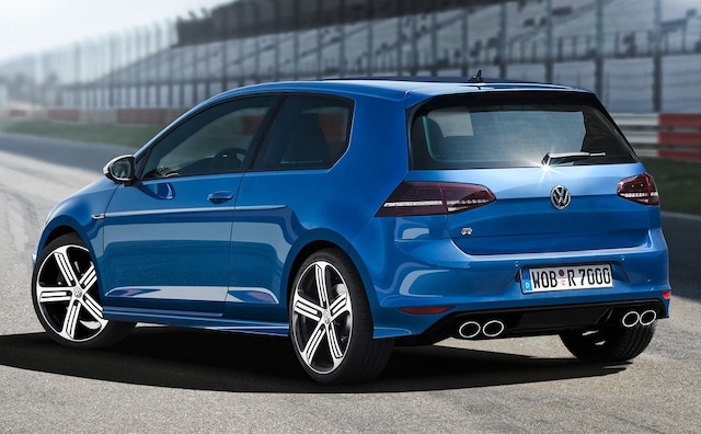 Vw Golf 7 4 Parça R Spoyler Plastik Boyasız 2017-Mk7