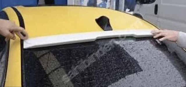 Bmw E90 2006 - 2012 Cam Üstü Spoyler Plastik Boyasız