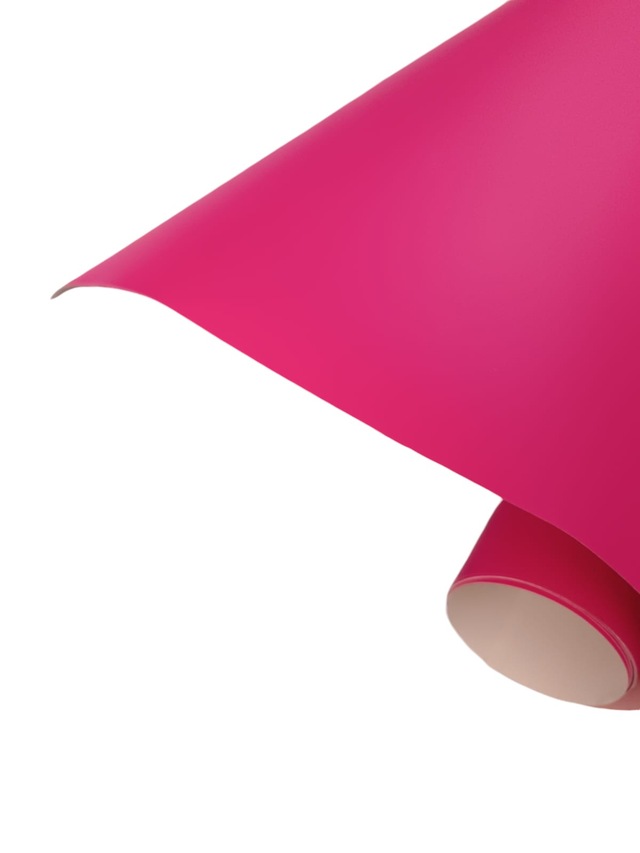 Mat Pembe Renk Dayanıklı Araç Motor Mobilya Folyosu 126x30cm