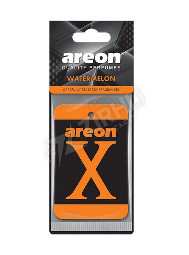 Areon X Watermelon Siyah - Turuncu Oto Araç Kokusu