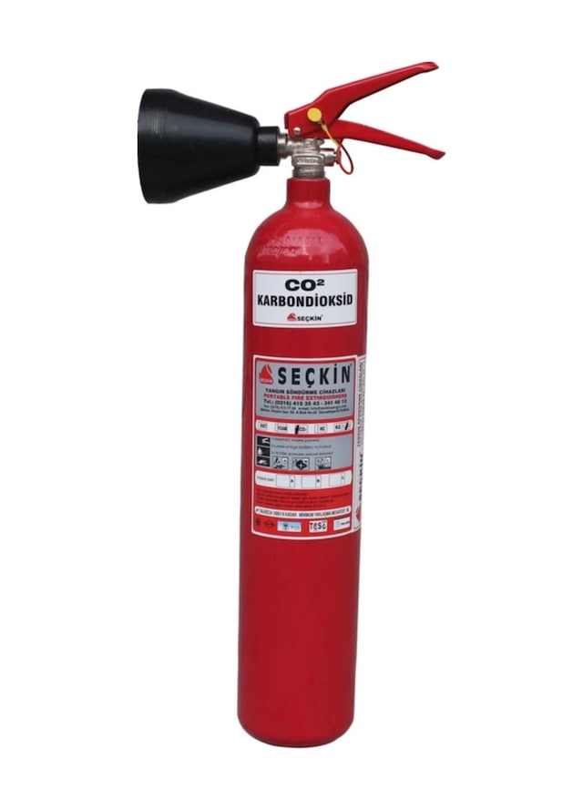 2 Kg Co2 Karbondioksit Yangın Söndürme Tüpü