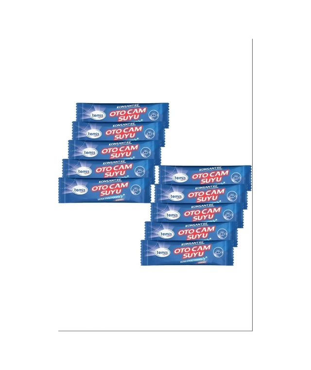 Silikonlu Oto Cam Temizleyici 10 Ad 40 Lt Oto Cam Suyu