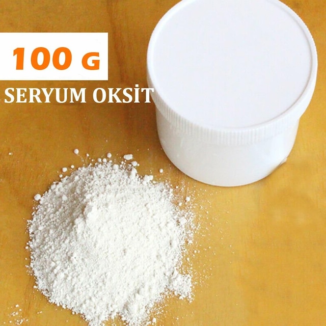 Seryum Oksit Araba Cam Çizik Beyaz 100 G
