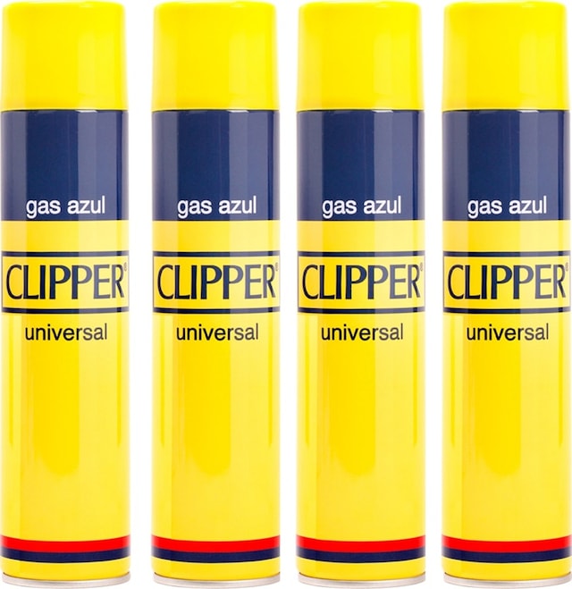 Clipper Ehediye Universal Gas Azul Çakmak Gazı Hu75Azul 250 ML x 4 Adet