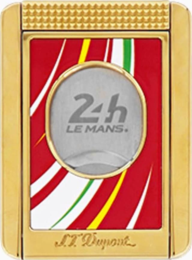 003490 St Dupont 24h Lemans Sarı-krımızı Puro Kesici