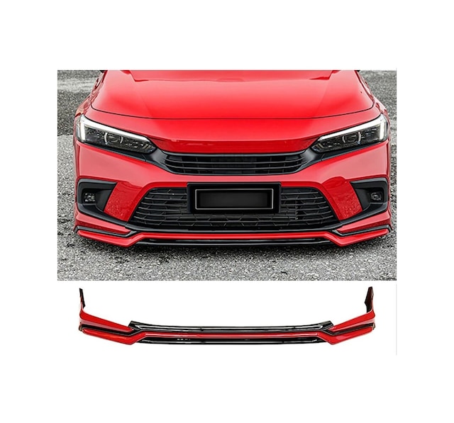 Honda Civic Fe Ön Ek Plastik Siyah Karlık-ön-ek-bodykit 2022 2023 2024 2025