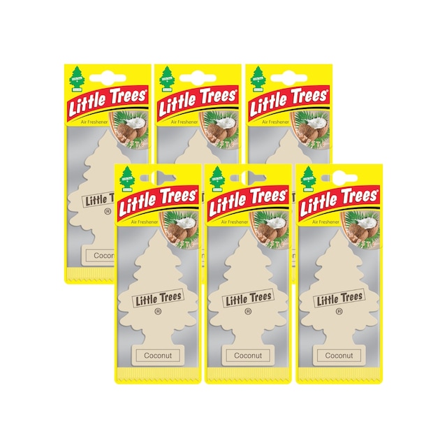 Car Freshner Asma Koku 6'lı Hindistan Cevizi