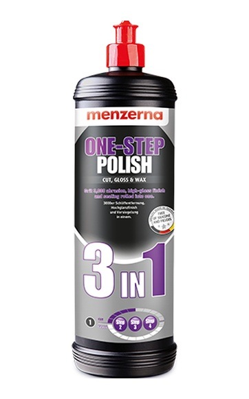 Menzerna 3 İn 1 Çizik . Parlatma ve Hare Pastası 1 Lt