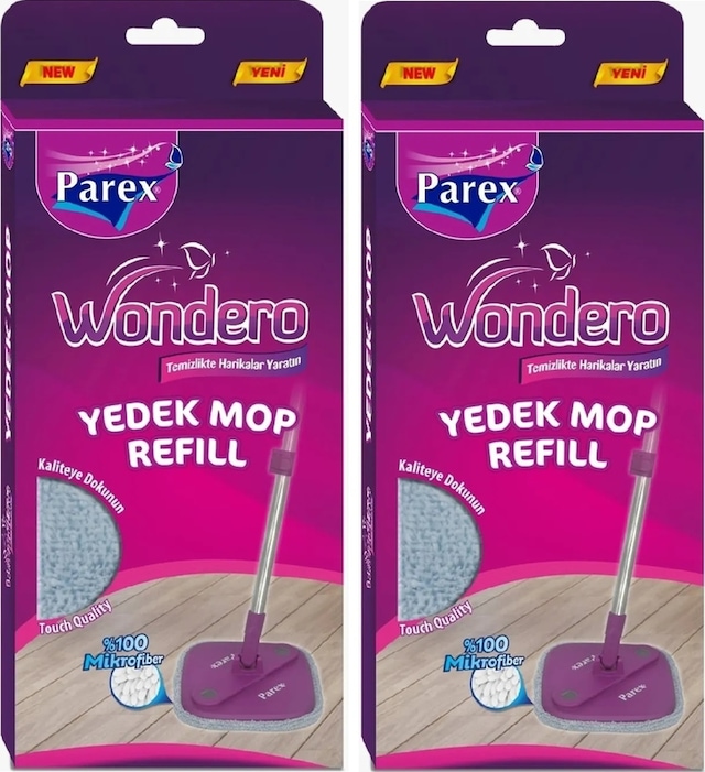 Parex Wondero Yedek Paspas Mop 2 Adet