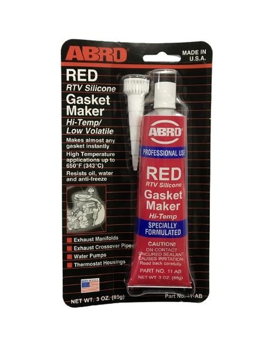 Abro Sıvı Conta Kırmızı Rtv 85Gr