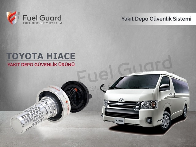 Toyota Hi-Ace Minivan-Panelvan Yakıt Depo Koruma Cihazı
