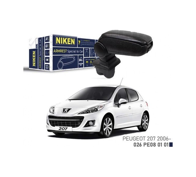 Araca - 274 - Özel Kol Dayama Siyah Peugeot 207 - Dpmıx-hb - 06 -