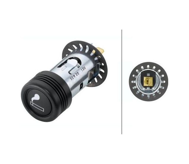 Hella Araç Çakmagi Krom 12v 10a 8ez008022-001