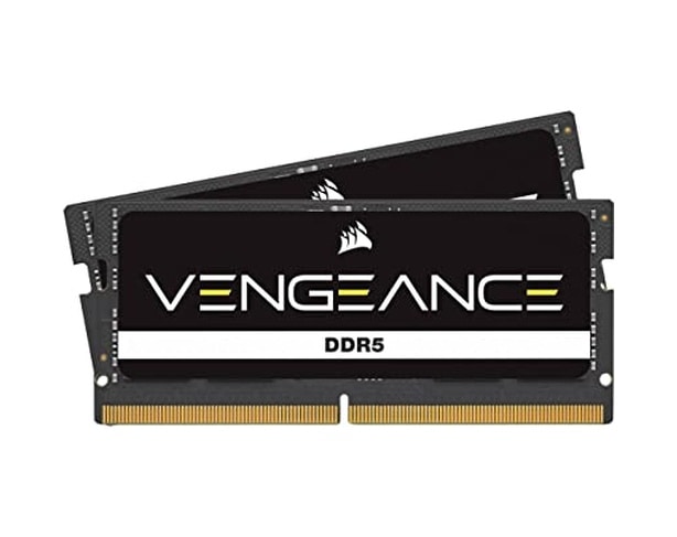 Corsair Vengeance SODIMM DDR5 32GB 2x16GB 5600MHz CL48 Intel XMP 3.0 Black CMSX32GX5M2A5600C48