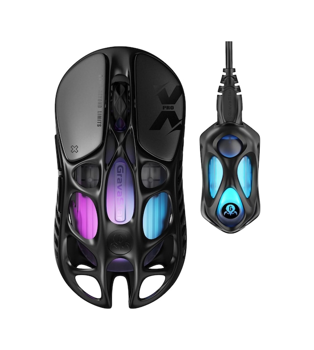Gravastar Mercury Xpro Rgb 32k Dpı Optik Gaming Mouse+8k Dongle, Kablosuz, Magnezyum Alaşımlı, Progr Gsmercuryxpro