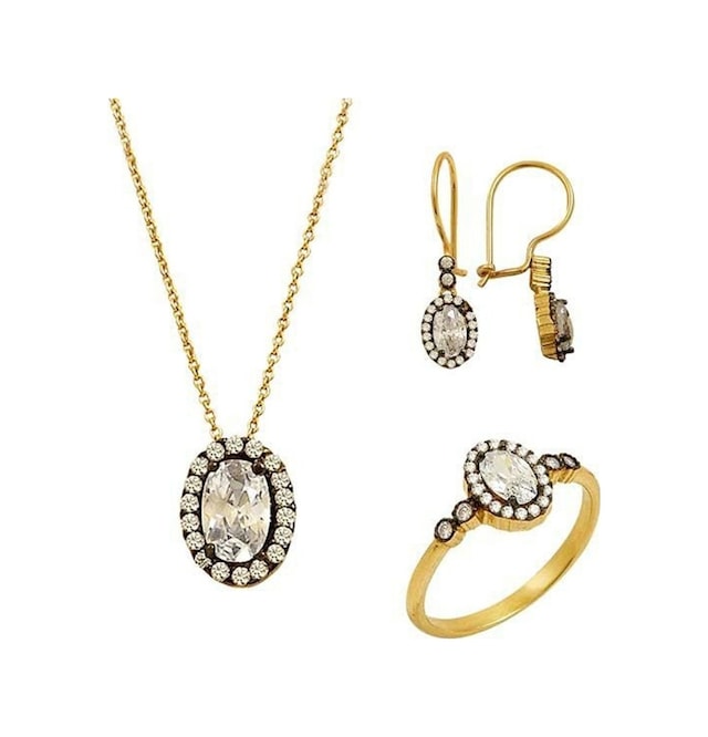 Mini Ay Taşı Set 5,90 Gram 14 Ayar Altın
