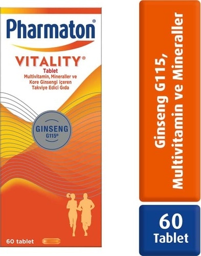 Pharmaton Vitality 60 Tablet