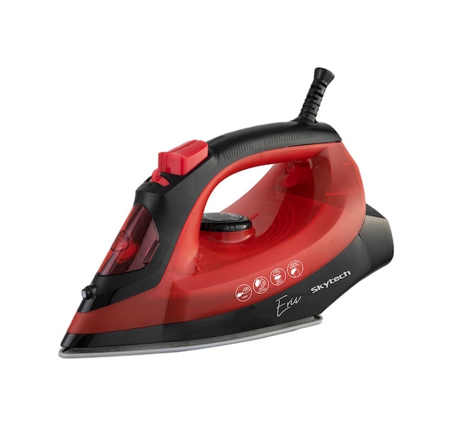 Skytech ST-108 Eris 2200W Seramik Tabanlı Buharlı Ütü Kırmızı