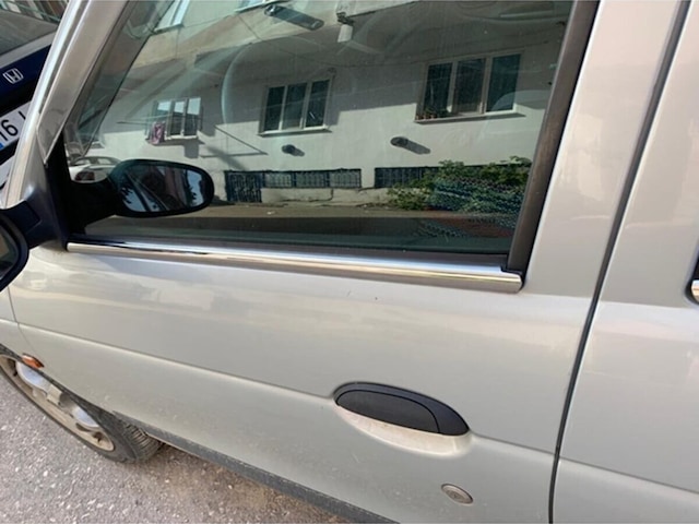 Renault Megane 1 Krom Cam Çıtası 1996-2003 Paslanmaz Çelik 4 P