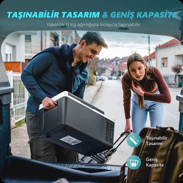 Euhomy Oto Buzdolabı 18 Litre