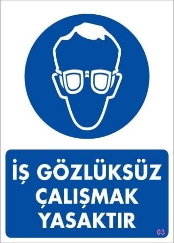 Buradabulabilirsin İş Koruyucu Takınız Uyarı Levhası 25x35 Kod:3 Nl
