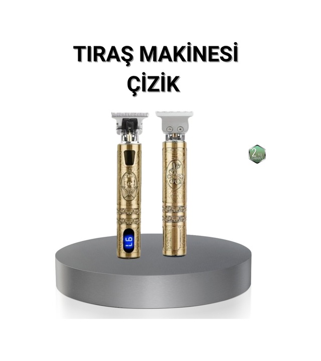 Kablosuz Şarjlı Profesyonel Tıraş Makinesi 1800 Mah Lityum Pil -