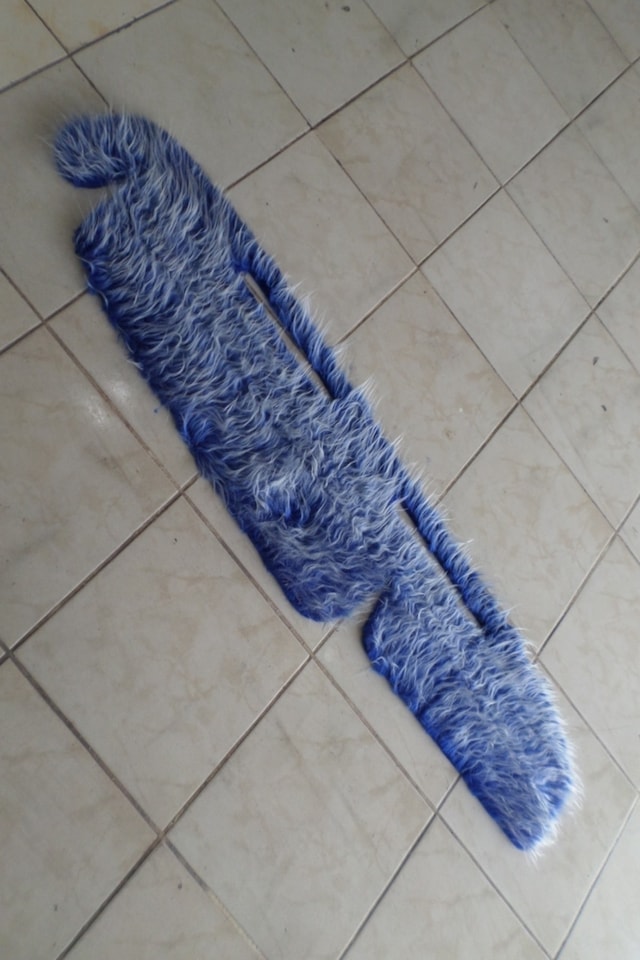 Tofaş Uyumlu Torpido Örtüsü Peluş Slx Tip Yüksek Göğüs Renk Seçenekli Mavi-Beyaz