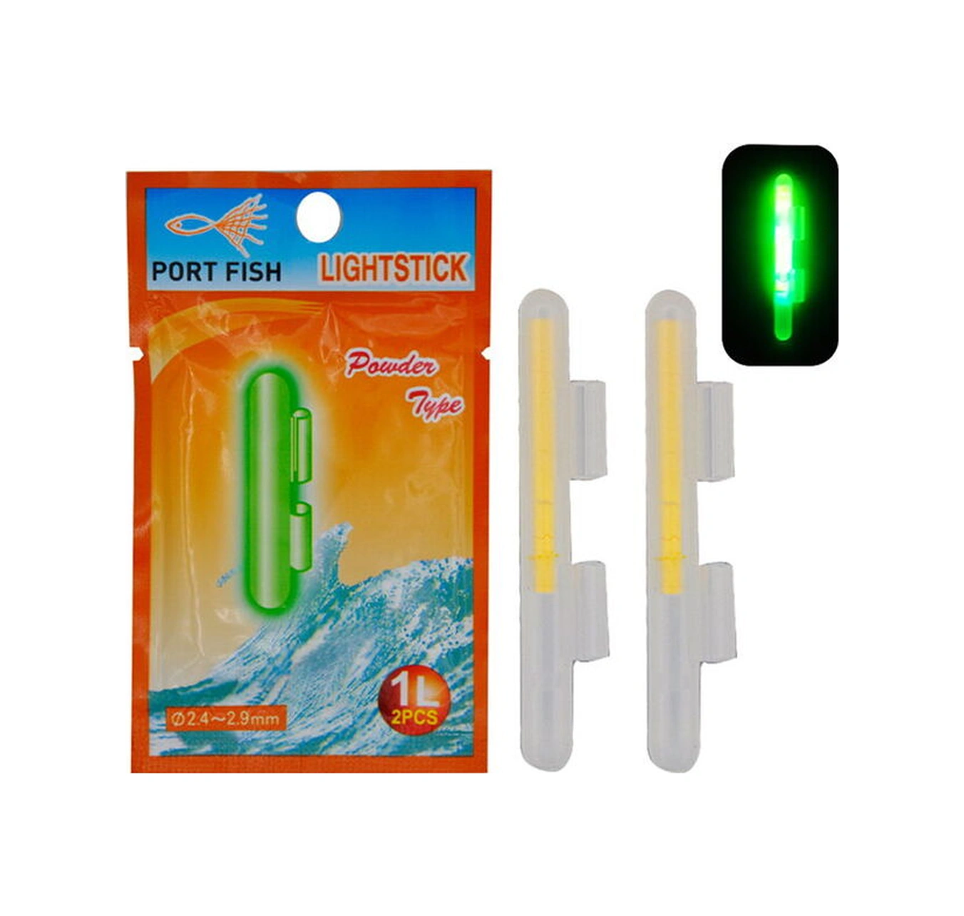 Portfish Fosfor Kendinden Aparatlı Çiftli 2,4-2,9mm